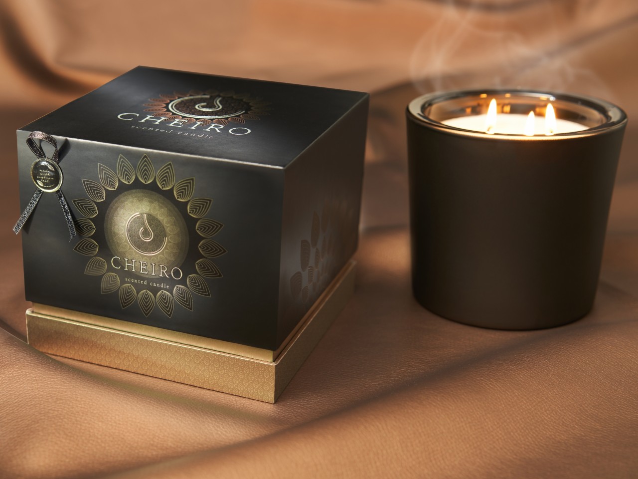 Natural Candles - Desirable and sustainable packaging design innovation for equally special candles.