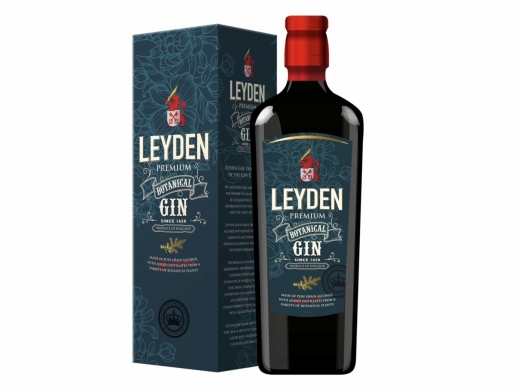 Vrijdag Premium Printing - Leyden premium botanical gin packaging, Kraft bottle box