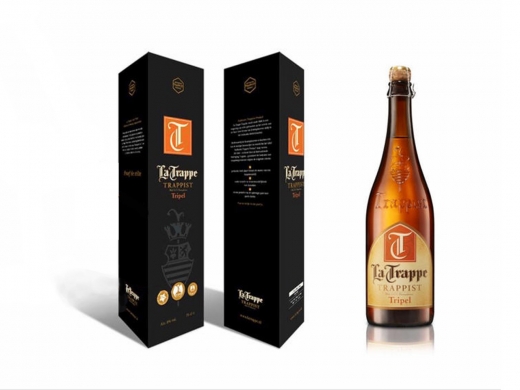Vrijdag Premium Printing - La Trappe trappist tripel beer packaging, Kraft bottle box