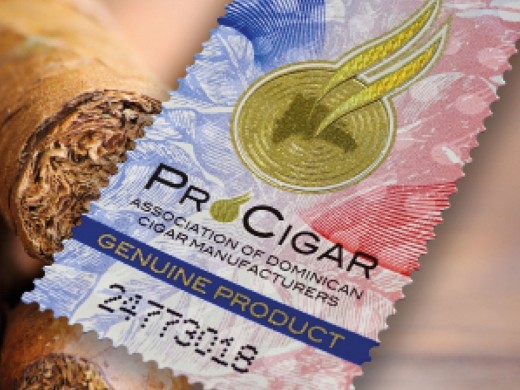 New security seal for ProCigar against counterfeiting.